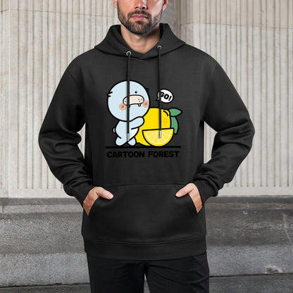 Front Graphic HoodiesRelaxed Batch-Printed