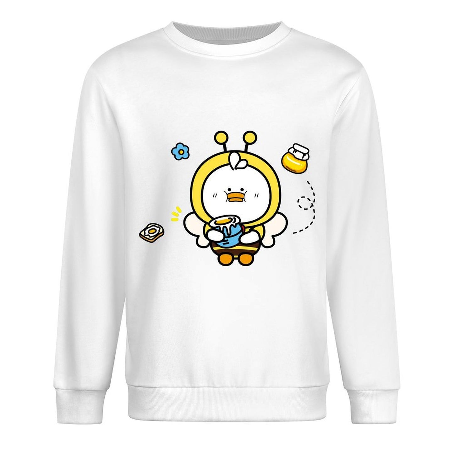 Front Patterned Long Sleeve TopSoftFeel YearRound