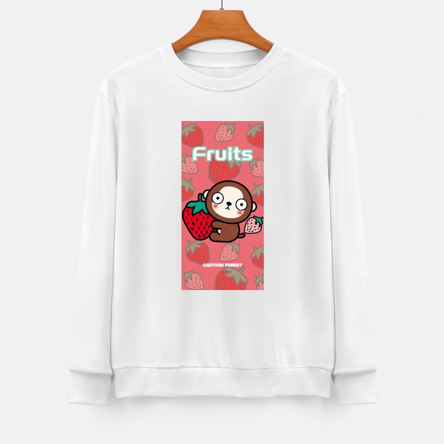 Front Patterned Long Sleeve TopRecycled Promotional