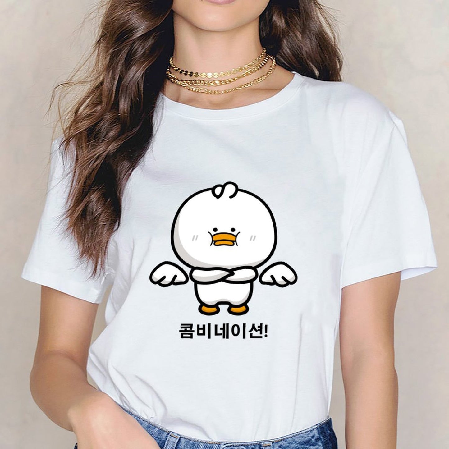 Basic Premium Finish Front Graphic T-shirt