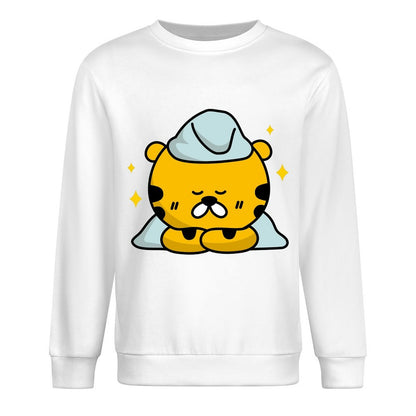 Front Patterned Long Sleeve TopEssential Print-Ready