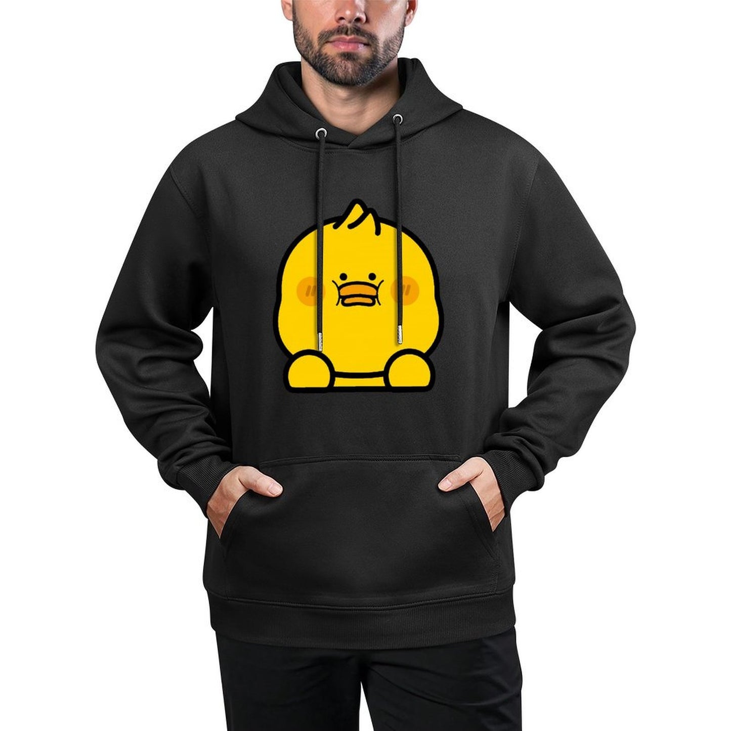 RegularFit Basic Front Graphic Hoodies