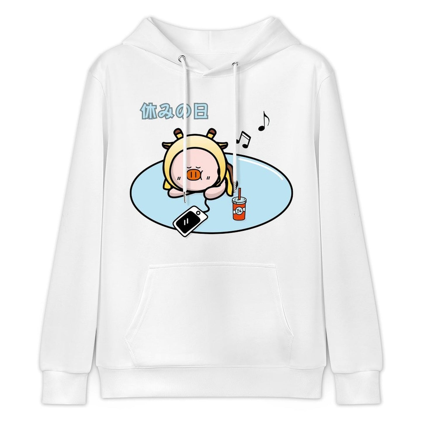 Clean Edges Tear-Resistant Front Graphic Hoodies