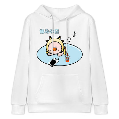 Clean Edges Tear-Resistant Front Graphic Hoodies