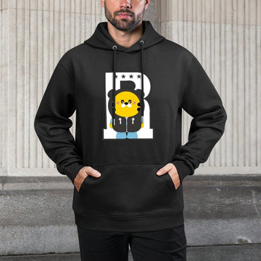 IPBR 250g Hooded Pocket Sweatshirt Front GraphicMen's Hooded  Sweatshirt4000686