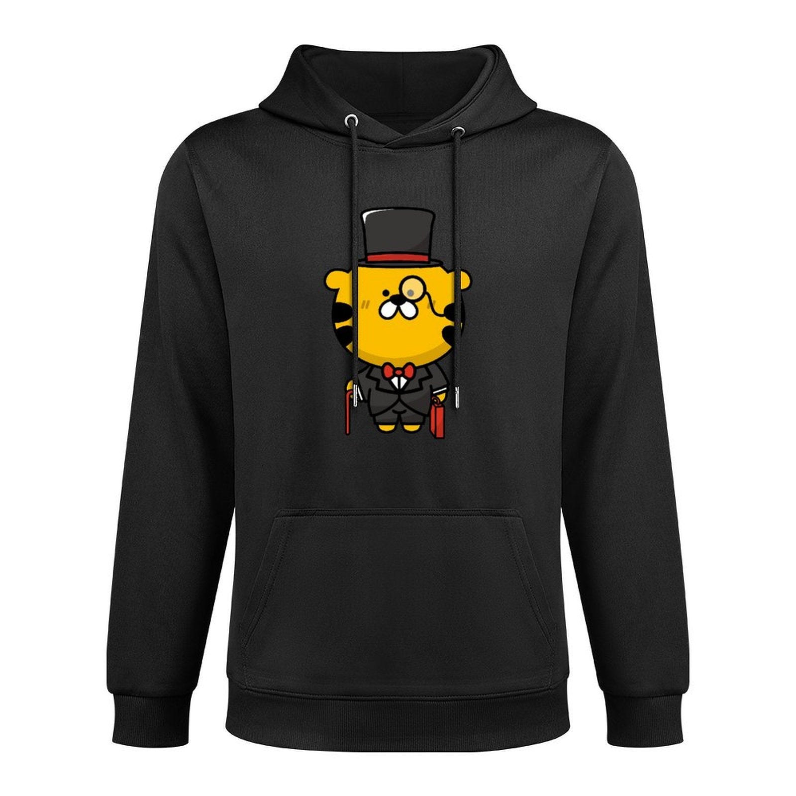 Long Lasting Simple Front Graphic Hoodies