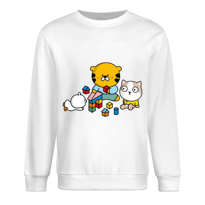 Front Patterned Long Sleeve TopStreetLine Heritage