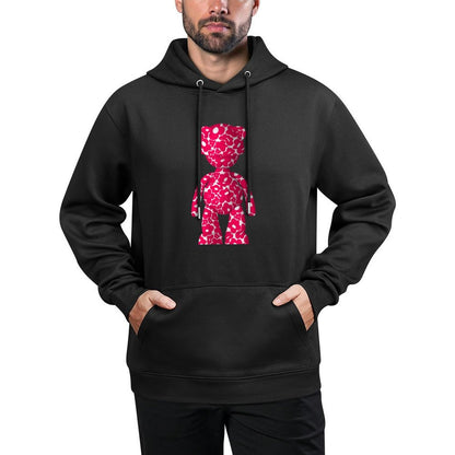 IPIB 250g Hooded Pocket Sweatshirt Front GraphicMen's Hooded  Sweatshirt6000130-2