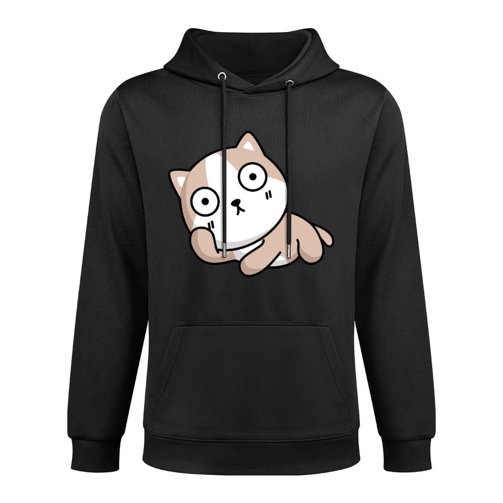 Crisp Print Batch-Printed Front Graphic Hoodies