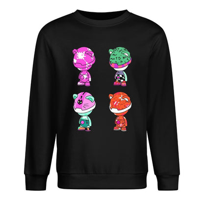 IPIB 250g Crew Neck Long Sleeve Sweatshirt Front GraphicCrew Neck Long Sleeve Sweatshirt6000074-3