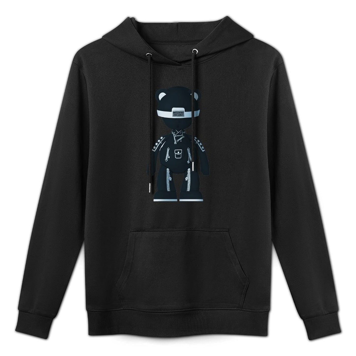 Hoodie Front PatternLogo-Ready Bold