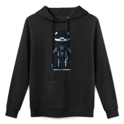 Hoodie Front PatternLogo-Ready Bold