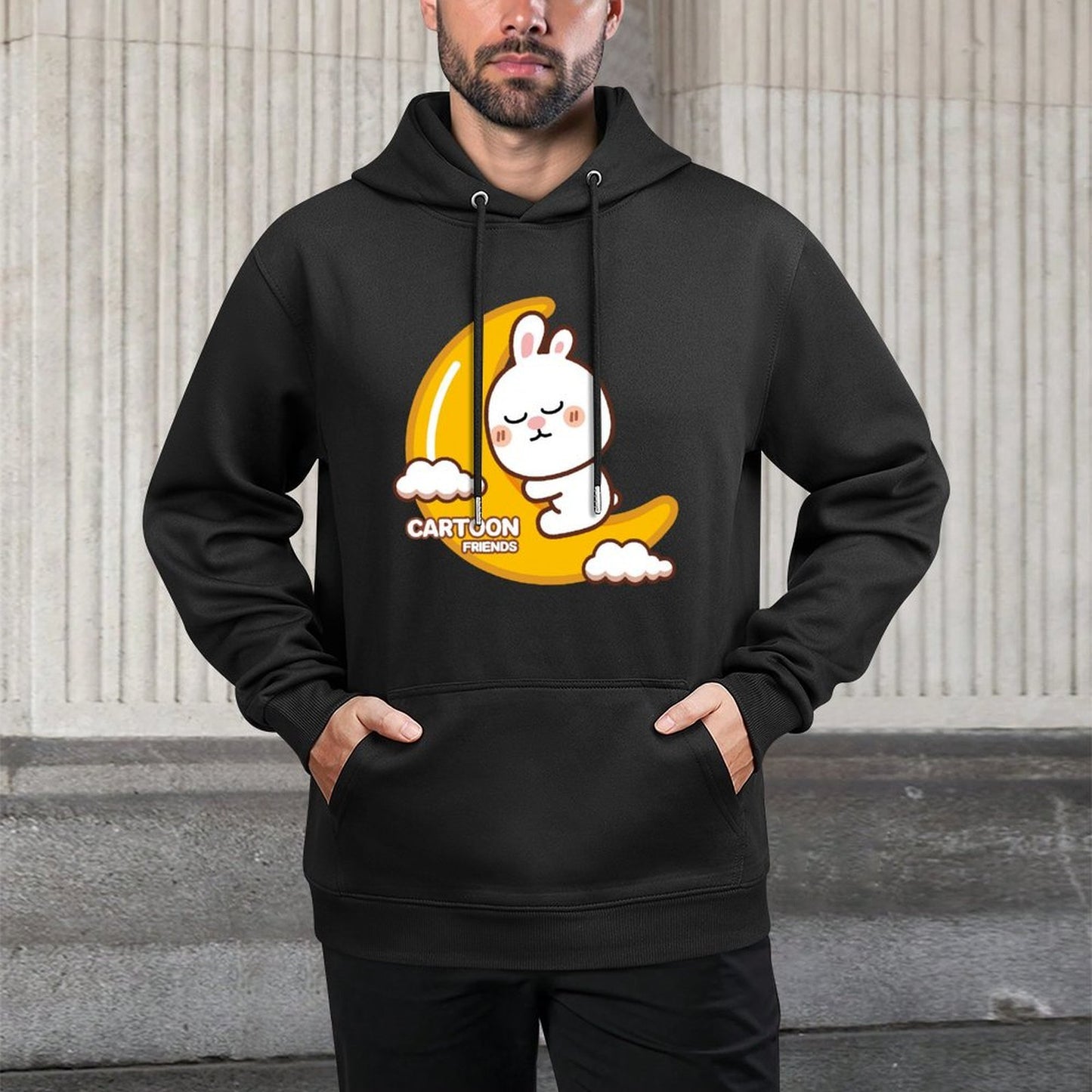 SimpleFit ModernFit Front Graphic Hoodies