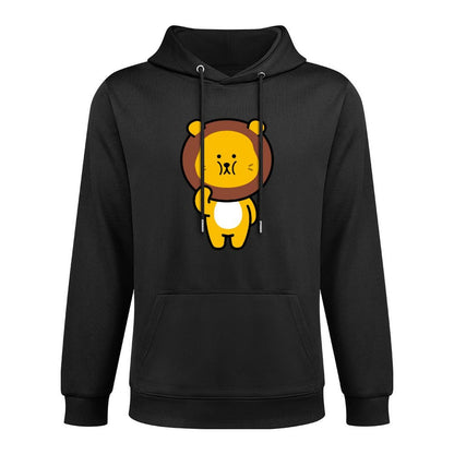 Batch-Printed Print-Ready Front Graphic Hoodies