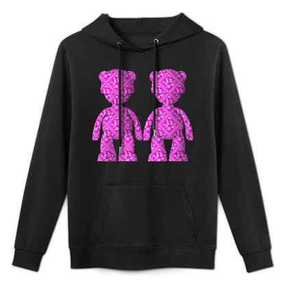 IPIB 250g Hooded Pocket Sweatshirt Front GraphicMen's Hooded  Sweatshirt6000147-2