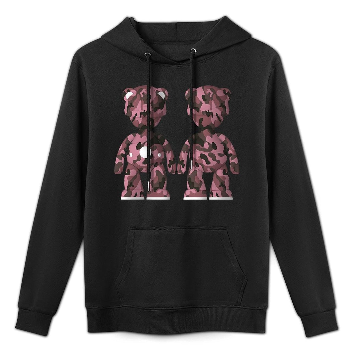 Hoodie Front PatternSimple RelaxFit