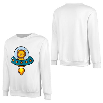 Front Patterned Long Sleeve TopHeat-Transfer Midweight