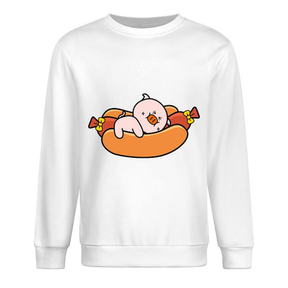 Front Patterned Long Sleeve TopCleanCut TimelessStyle