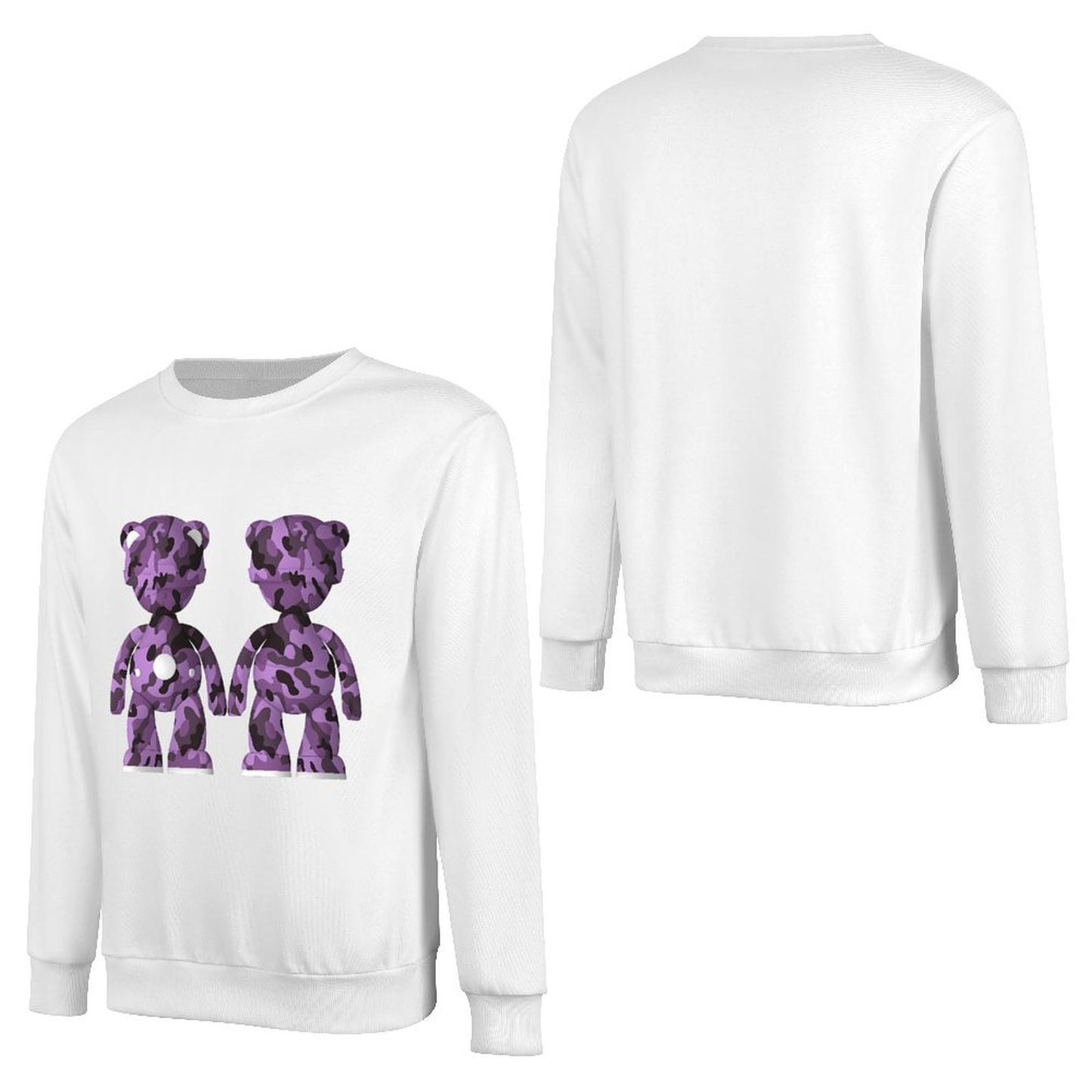 Long Sleeve With Front PatternSimple Crisp Print