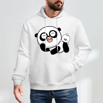 Oversized Bold Front Graphic Hoodies