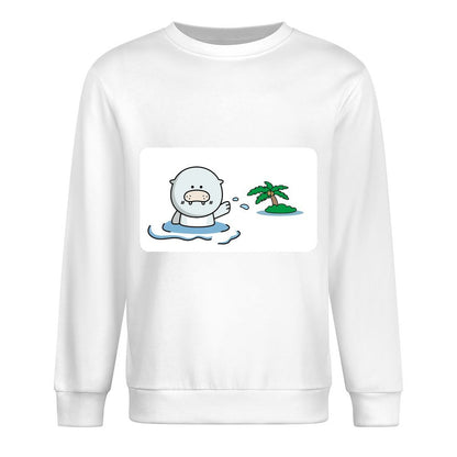 Front Patterned Long Sleeve TopFresh Strong