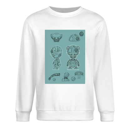 IPIB 250g Crew Neck Long Sleeve Sweatshirt Front GraphicCrew Neck Long Sleeve Sweatshirt6000008-4