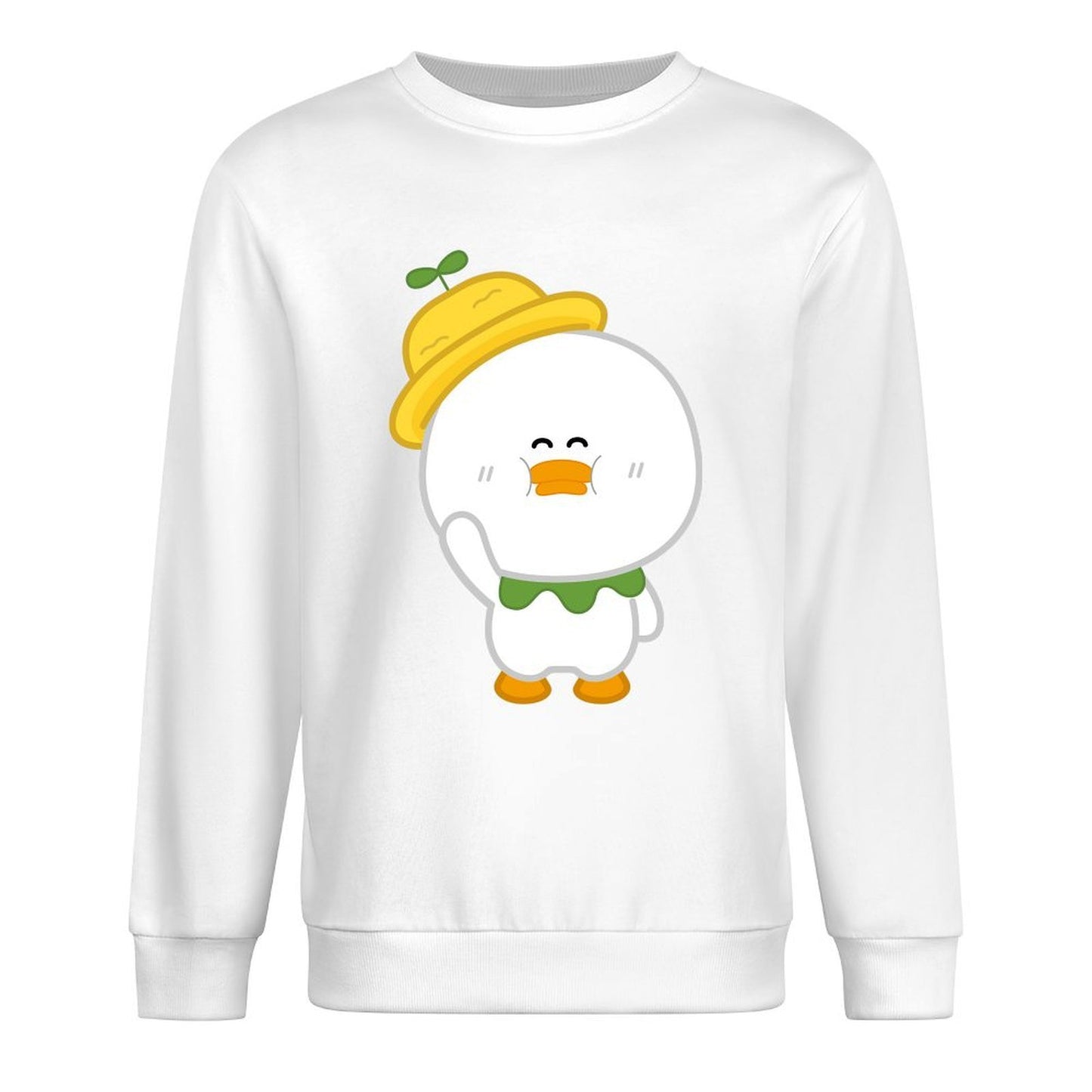 Front Patterned Long Sleeve TopStreetStyle Made-to-Order