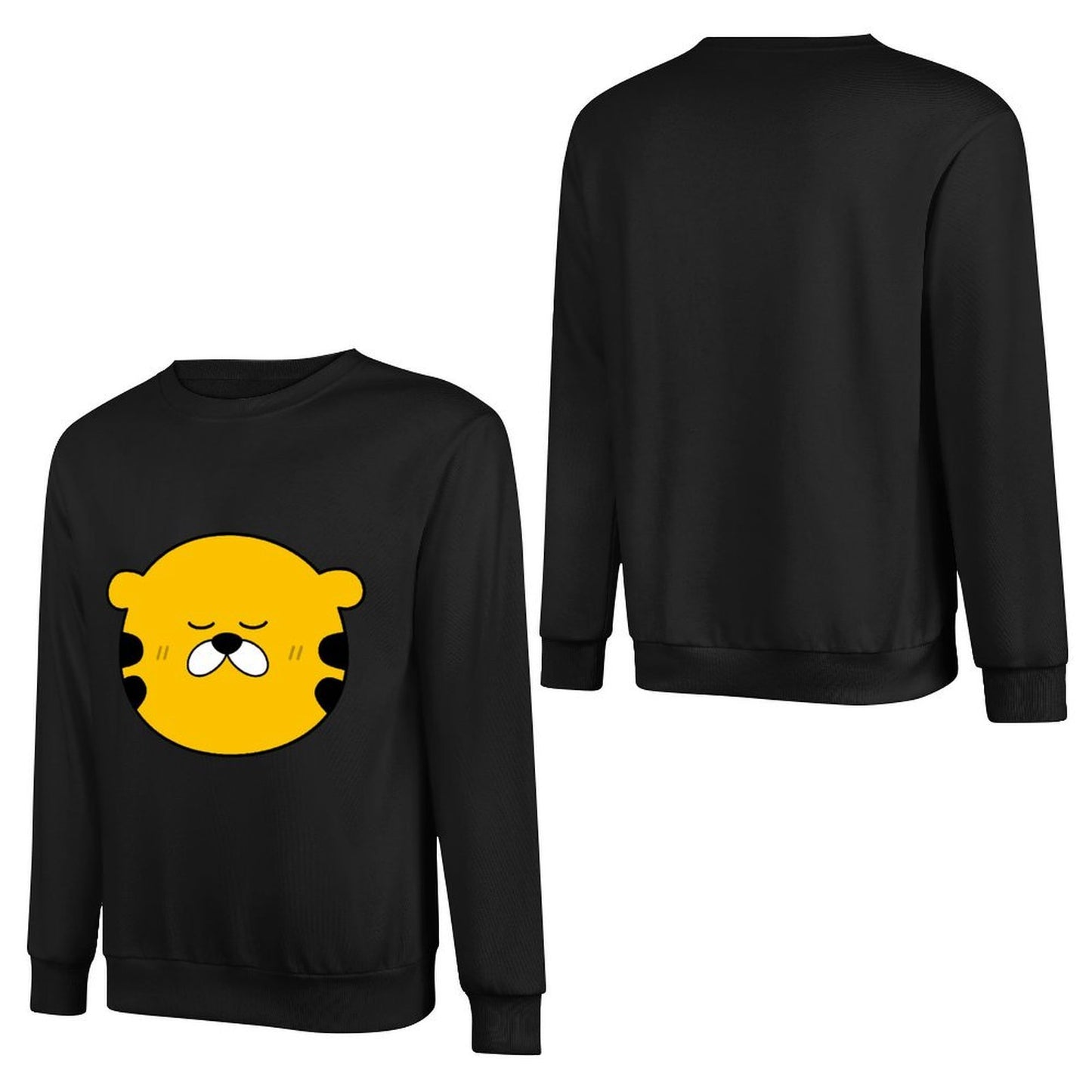 Front Patterned Long Sleeve TopSeries Printing