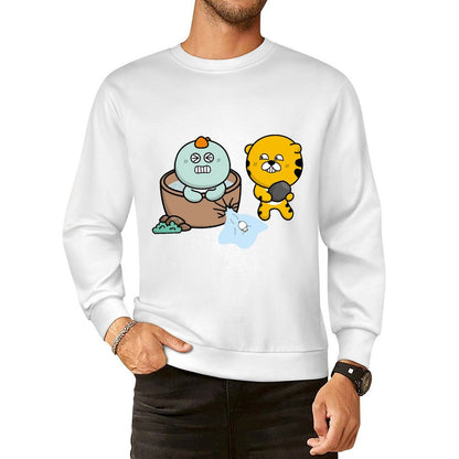 Front Patterned Long Sleeve TopEco / Sustainable Fitted