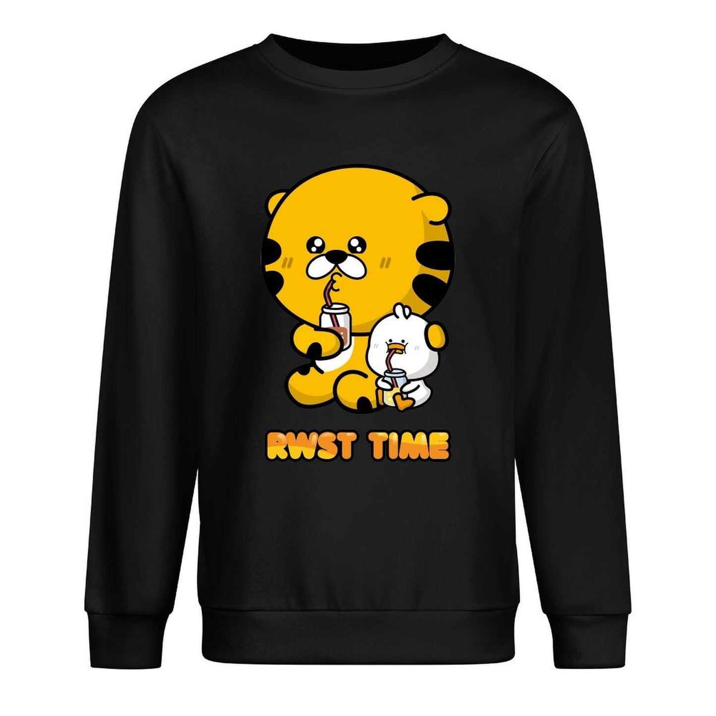 Front Patterned Long Sleeve TopPrinted Long Lasting