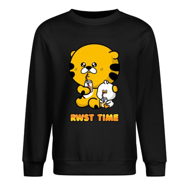 Front Patterned Long Sleeve TopPrinted Long Lasting