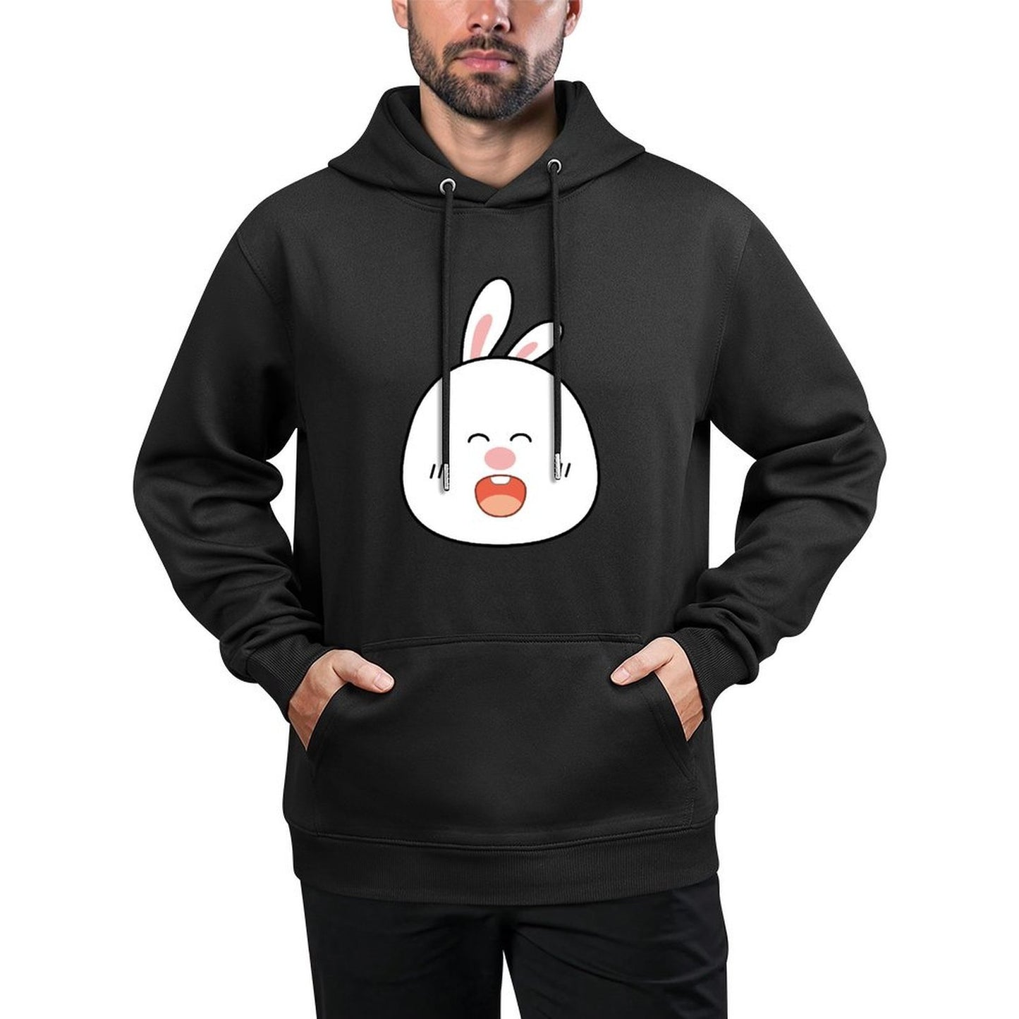 IPBR 250g Hooded Pocket Sweatshirt Front GraphicMen's Hooded  Sweatshirt4000497
