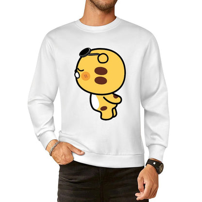 Front Patterned Long Sleeve TopActive Clean Edges