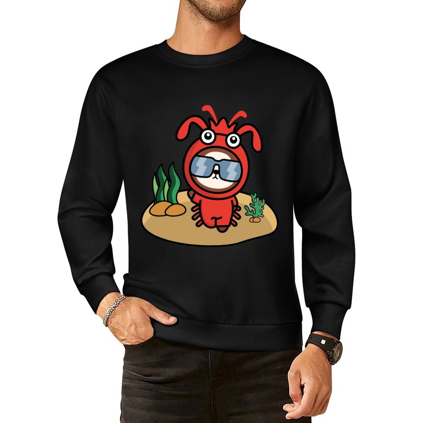 Front Patterned Long Sleeve TopSignature Fundraising