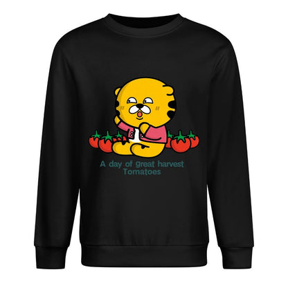 Front Patterned Long Sleeve TopEverydayComfort PremiumSeries