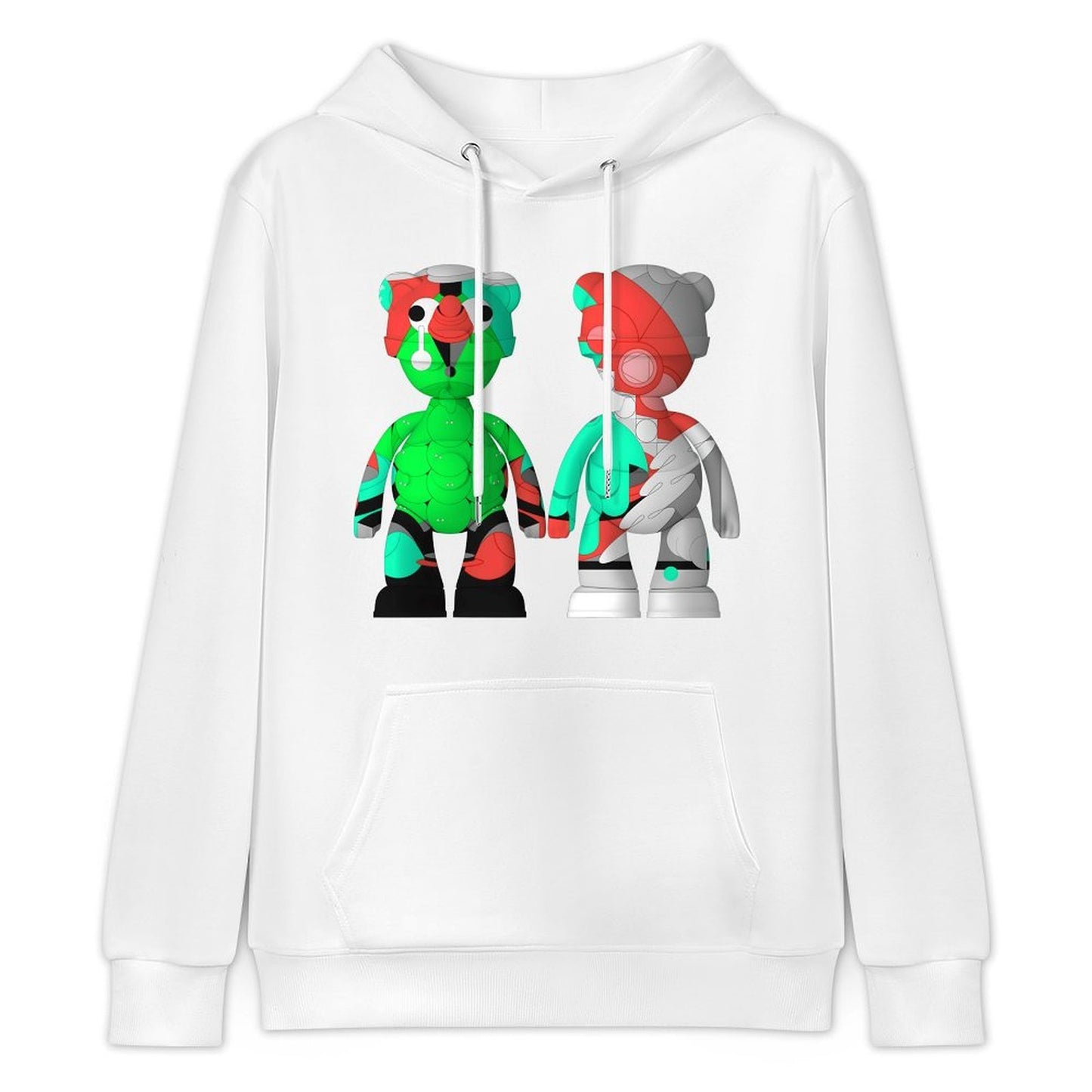 Hoodie Front PatternRetro BasicSeries