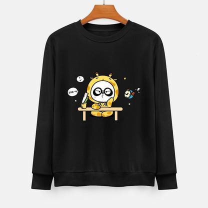  Front Patterned Long Sleeve TopDurable SmoothWear