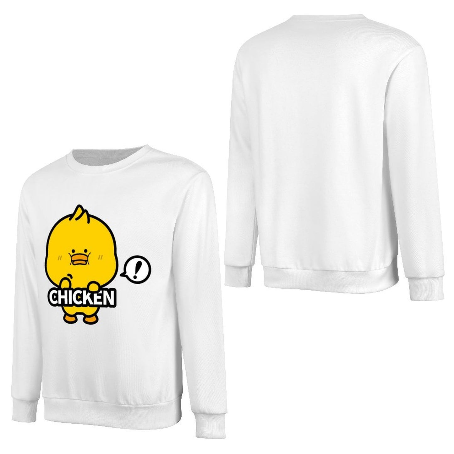 Front Patterned Long Sleeve Top Chill