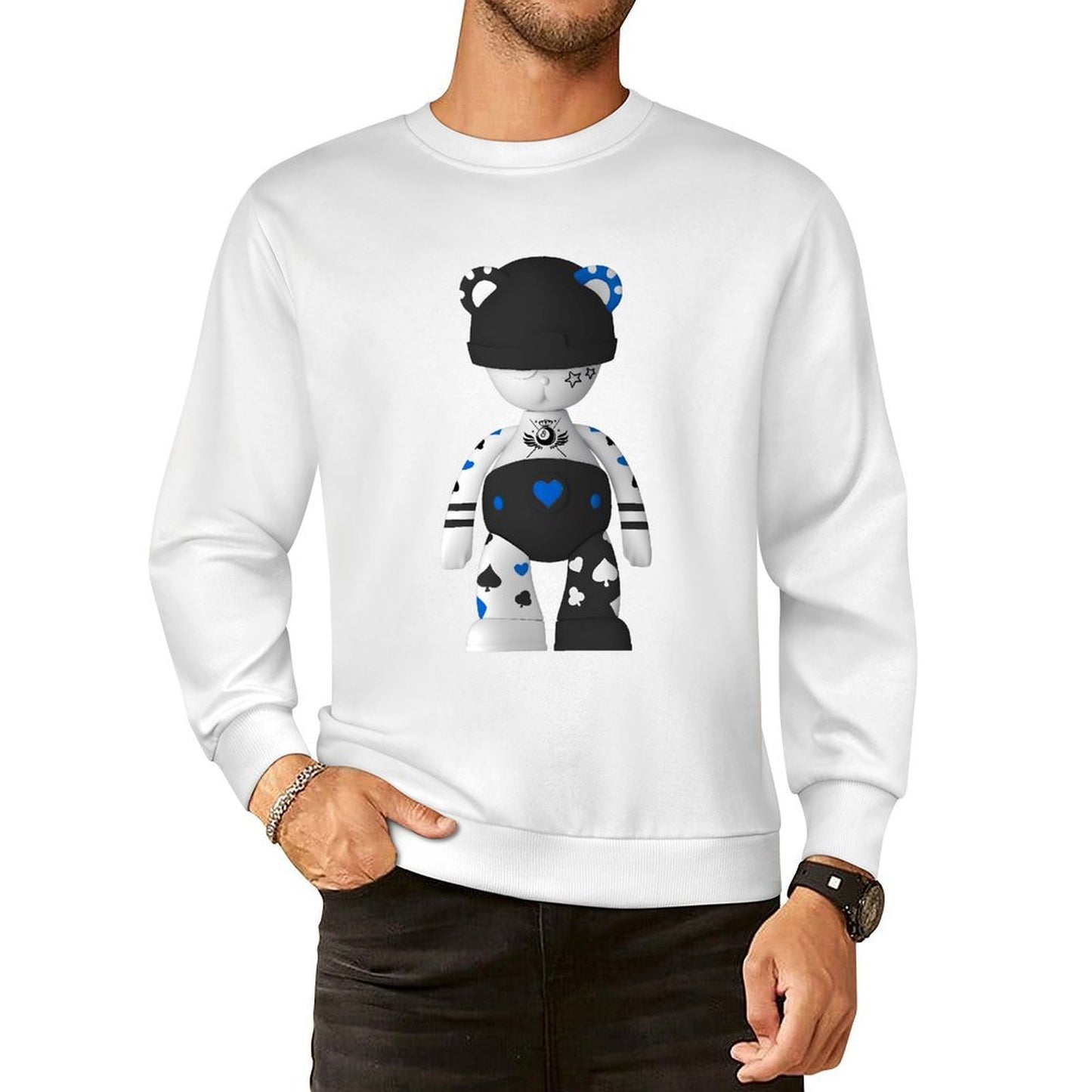 Long Sleeve With Front PatternOn-Demand Recycled