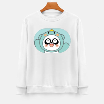 Front Patterned Long Sleeve TopStreetStyle PremiumSeries