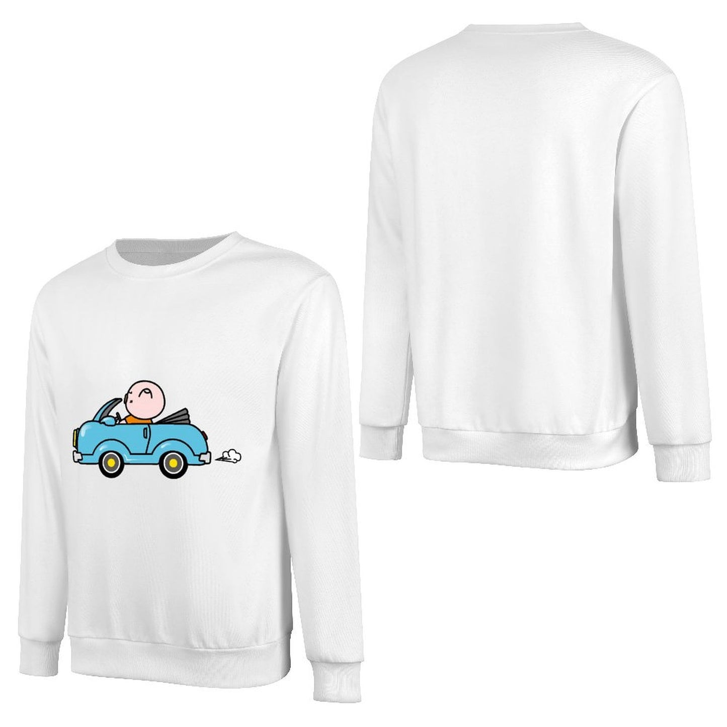 Front Patterned Long Sleeve TopLifestyle SoftLine