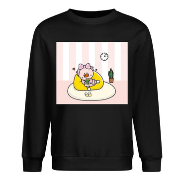 Front Patterned Long Sleeve TopLogo-Ready RegularFit