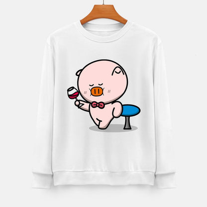 Front Patterned Long Sleeve TopBreathable Studio