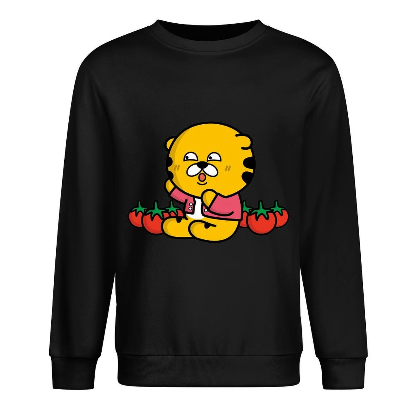 Front Patterned Long Sleeve TopRecycled Soft-Touch