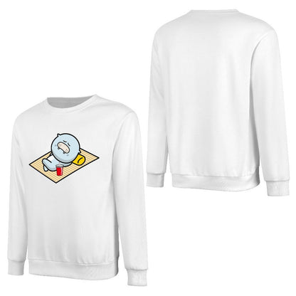 Front Patterned Long Sleeve TopEssentialFit Basic