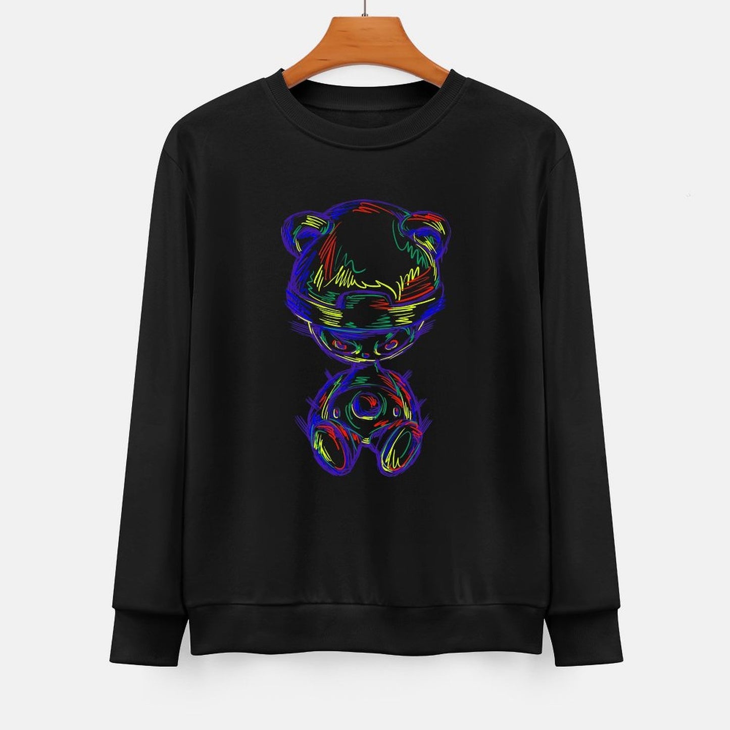 IPIB 250g Crew Neck Long Sleeve Sweatshirt Front GraphicCrew Neck Long Sleeve Sweatshirt6000055-1