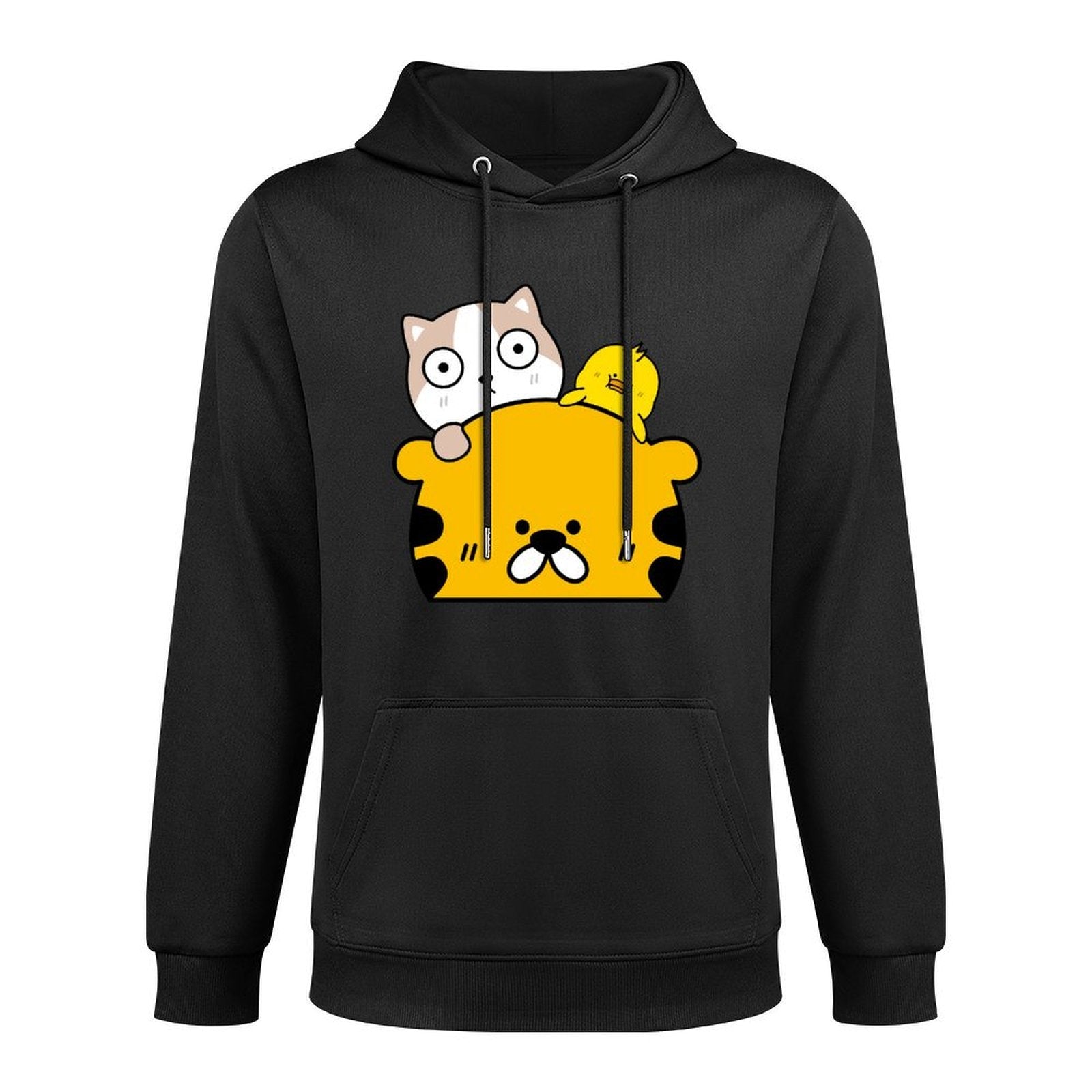 Eco-Conscious ClassicFit Front Graphic Hoodies