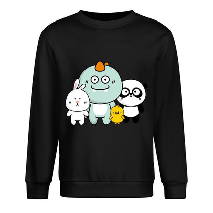 Front Patterned Long Sleeve TopStreetStyle Durable