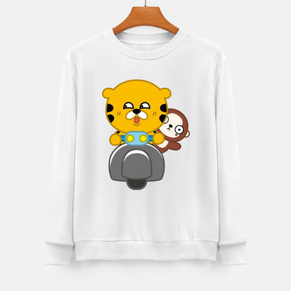 Front Patterned Long Sleeve TopStreetFit ActiveStyle