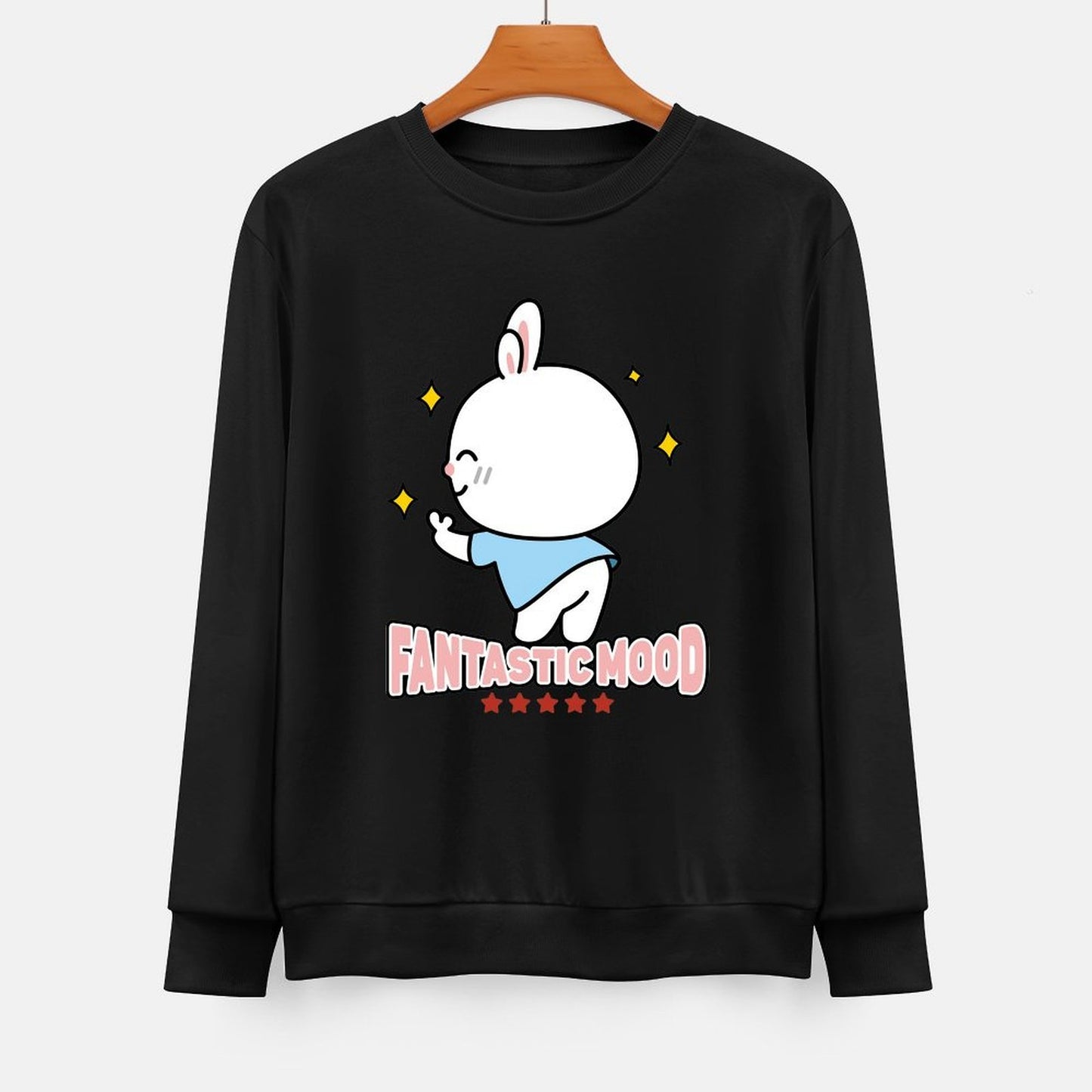  Front Patterned Long Sleeve TopStandard StreetFit